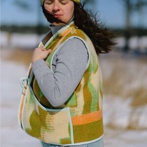 Cozy Multicolor Women's Handmade Vest
